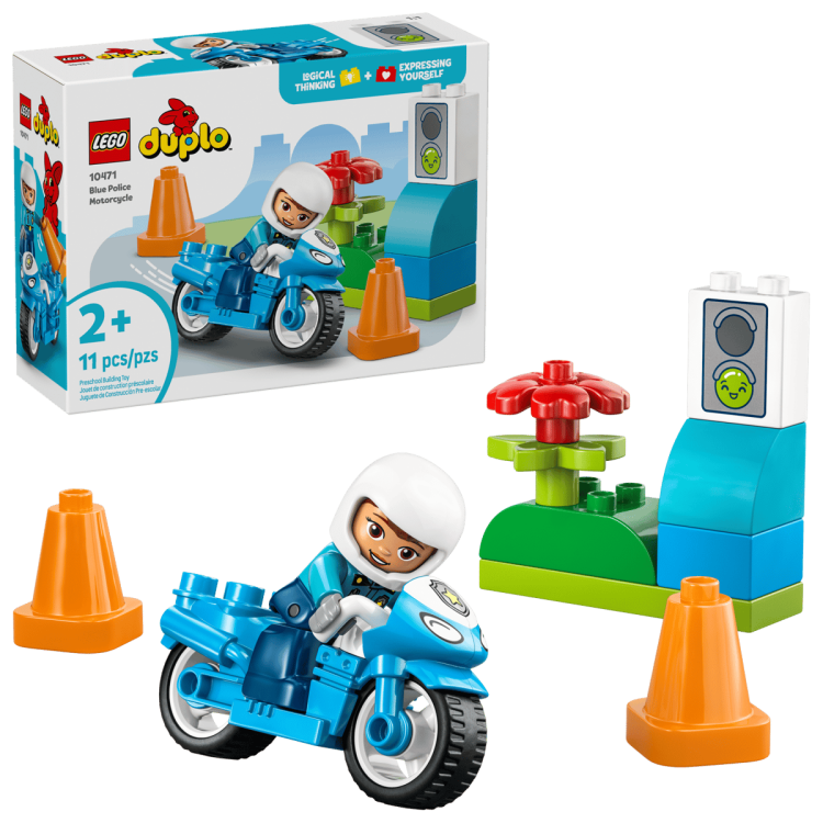 LEGO Duplo – Policajná motorka 10471